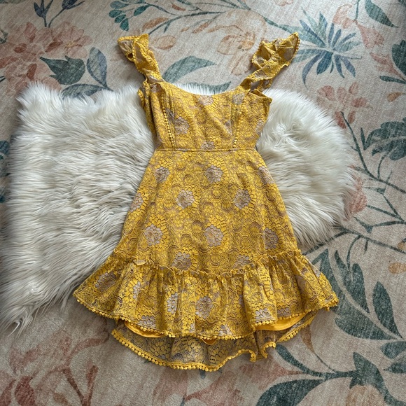 HELLO MOLLY Forever Love Dress In Yellow - Picture 6 of 9